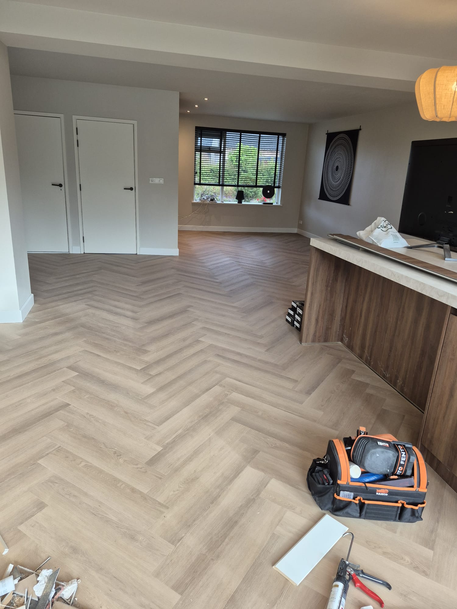 Ingerichte woonkamer